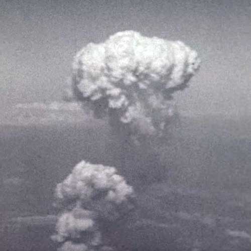 Hiroshima bombing still by Harold Agnew